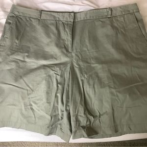Green Talbots Shorts in Size 20W